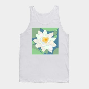 Water Lily - Cragside Garden Tank Top